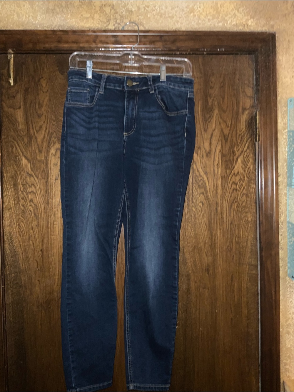 Prosperity Women's Dark Blue Skinny Jeans with Stretch Comfort